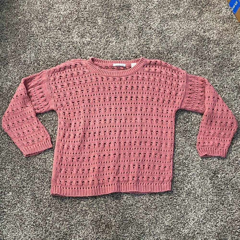 Woods & Gray Pink sweater - Picture 1 of 5